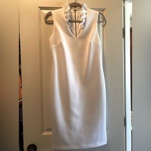 Calvin Klein White pencil dress